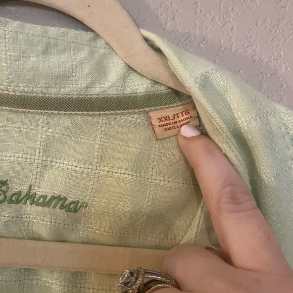 🔴SOLD🔴 Tommy Bahama • linen button down - Picture 6 of 9